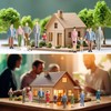Namalu 140 Pcs Mini People Figurines 1: 25 1: 50