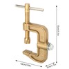 MUNEFE Welding Ground Clamp, Brass Weldings Earth Clamp, G Shape