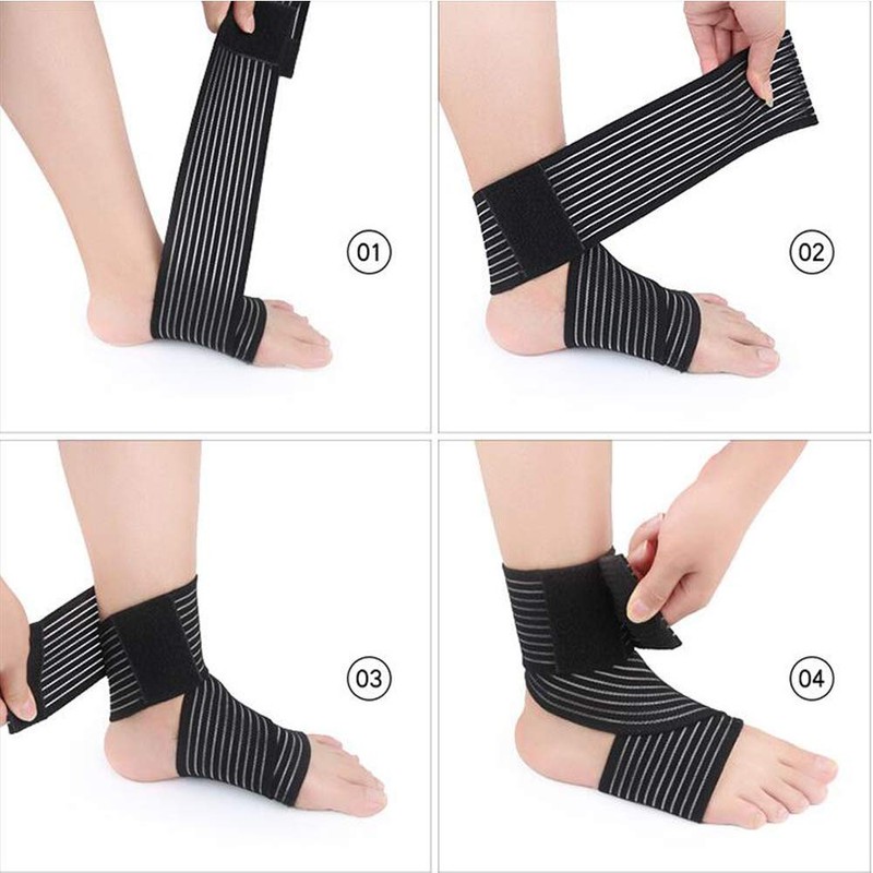BigMe Ankle Supporter, Low Profile Support Sprain Protection, Joint, Ligaments,