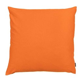 fabrizm 1366zor 17.7 x 17.7 inches (45 x 45 cm) Cushion Cover Made in Japan Ox Carrot Orange