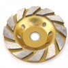 NuoDunco 5" Cup Grinding Wheels, Concrete Turbo Diamond Disc for