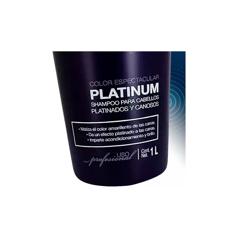 Shampoo Matizador De Canas Profesional Xiomara 1 Lt