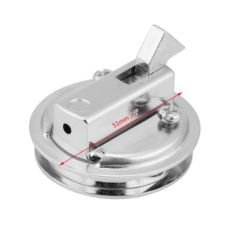 Boot Flush Pull Hatch, RV 1.5 Inch Zinc Alloy Deadbolt