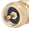Propane Tank Adapter Small Brass Propane Refill Valve Gas Tank