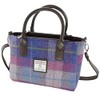 Glen Appin Ladies Lb1228 Handbag, Colour 47 Pink/Purple Checked