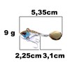 Njord Kalastus Jig Spinner Set Chatterbait Artificial Bait Crankbait Spinner