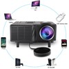 Mini LED Digital Home Theatre Full HD Projector with Remote
