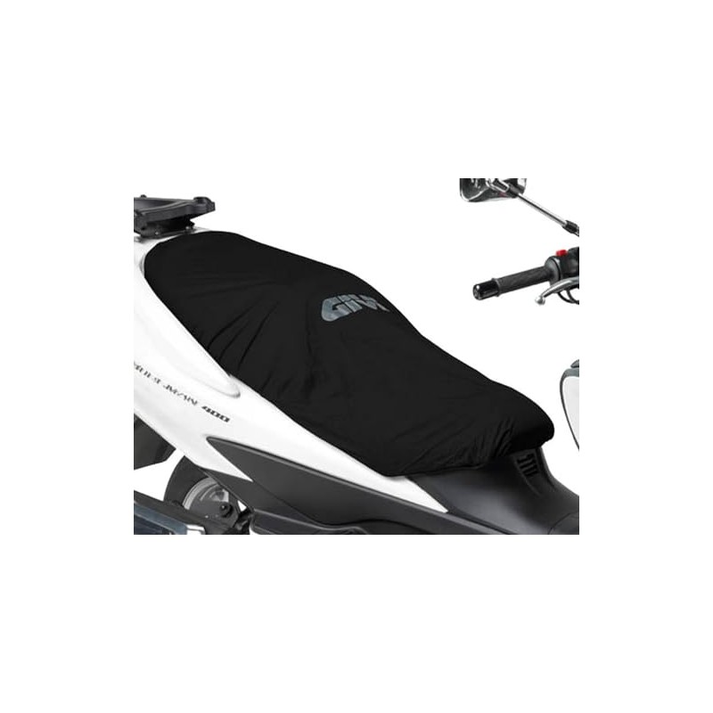 2EXTREME Sitzbankabdeckung abnehmbar, wasserdicht, schwarz kompatibel für Roller