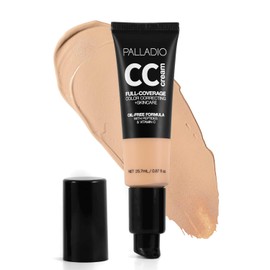 Palladio CC Cream Correctora de Cobertura Completa sin Aceite con Péptidos Light 21C                                                                  