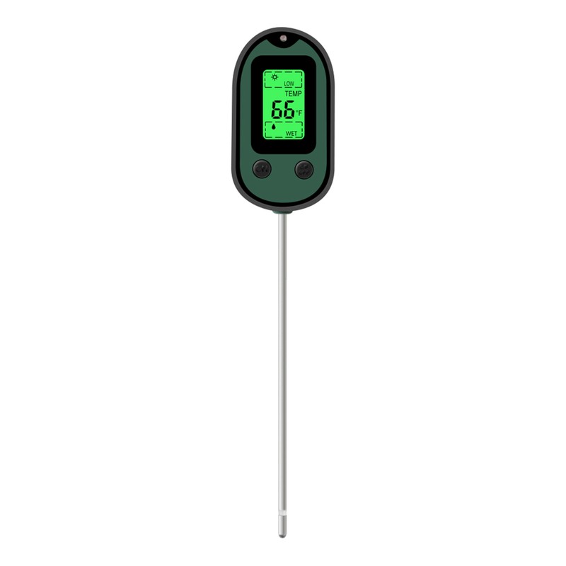 Soil PH Tester 5 in 1 Sunlight Moisture pH Temperature
