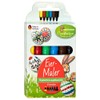 HEITMANN Egg Dyes, 6 Egg Paints, Pens, for Children, for
