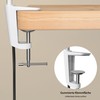 ledscom.de KLUK GU10 Clamp Light with Gooseneck, White with GU10,