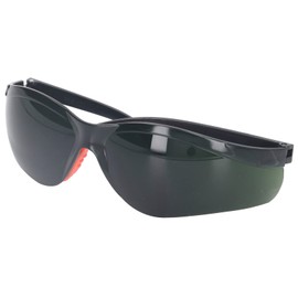 Welding Protective Glasses, Scratch Resistant Reinforced Lenses, UV Protection, Welding Glasses for Welders (Dark Green, IR5.0)