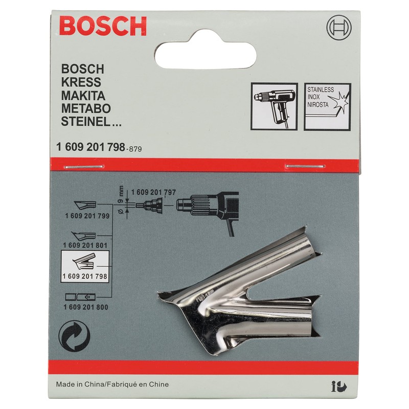 Bosch 1609201798 Welding Shoe, Silver