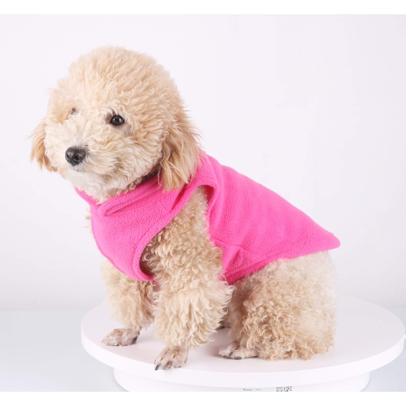 Dog Sweater / Dog Sweatshirt, Soft Fleece Vest Cold Weather