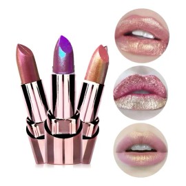 24 Labial Holográfico Labial De Hadas Mayoreo Larga Duración                                                                                          