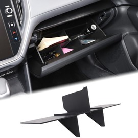 Car Glove Box Organizer Dividers Compatible with Subaru Crosstrek 2024 & Subaru WRX 2022-2024 Center Console Glove Box Divider Insert Box Storage Glove Compartment Organizer Tray Partition Accessories