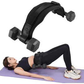 Venbytech for Hip Thrust Belt for Dumbbells, Kettlebells, Plates, Premium Booty Belt for Women