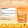 PYY Cold-Pressed Pumpkin Seed Oil & Saw Palmetto Softgels |