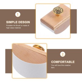 Zerodeko Rocker Ink Absorber Writing Supply Ink Quick-drying Tools for Office Blotter Paper Ink Absorbent Pad Rocker Blotter for Writing Ink Absorbent Stamp Ink Absorbent Tissue Ink Stamp