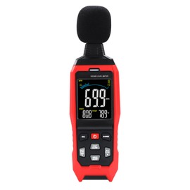 Sound Level Meter Datalogger A/C/Z, Portable Sound Meter Fast/Slow Weighting Decibel Meter with Data Recording Function, Digital Sound Tester for Home, Factory, Noisy Neighbor, Traffic