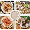 Disposable Paper Plates 9 Inch Compostable Plates 50 Pack Biodegradable