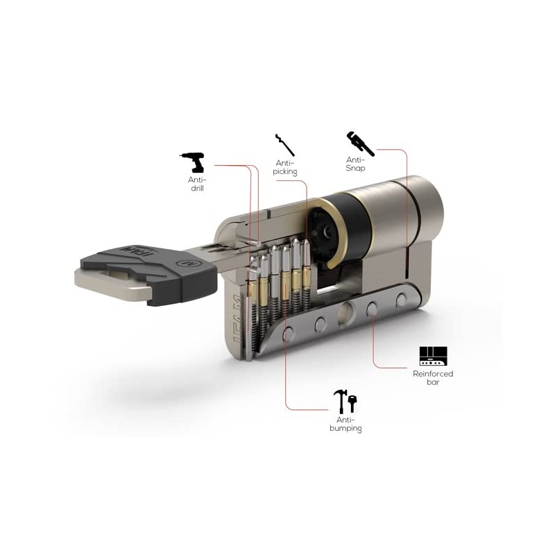 IFAM Platinum M Series Cylinder PTM3030N, Leading Manufacturer of Padlocks,