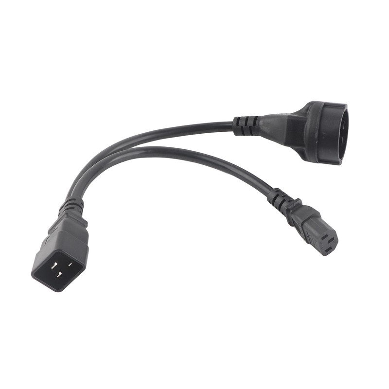 IEC320 C13 to C20 Power Cable One Time Reinforcement 1