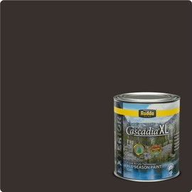 Rodda Paint CASCADIA XL Exterior Satin All Seasons Paint & Primer in One, Quart, Chocolate Raspberry