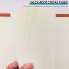 A5 Dot Grid Paper, 100GSM A5 Dotted Refill Paper for