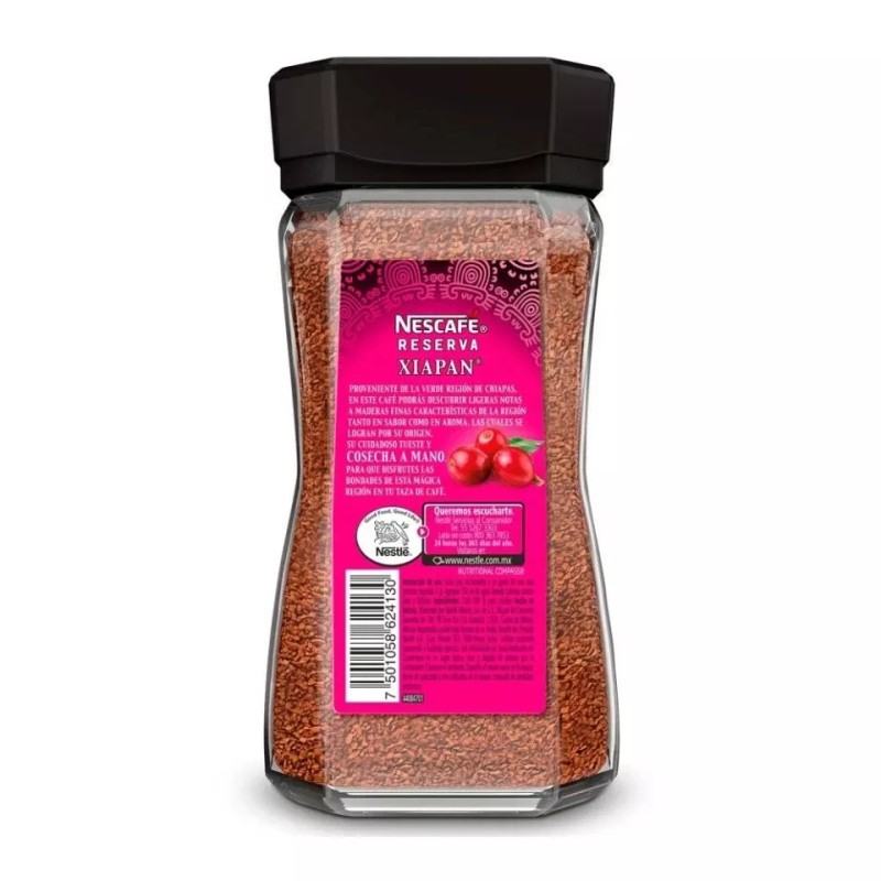 Nescafe Nescafé Reserva Mexicana Xiapan Instant Coffee Café soluble 180