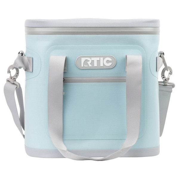 RTIC Soft Cooler 20 Insulated Bag, Sky Blue, Leak Proof
