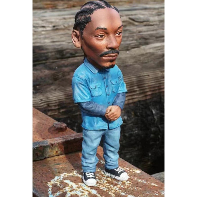 Home Decor Random 2Pack Rap Characters Ludacris/2pac/Biggie/Eazy/dog Sculptures Hip Hop