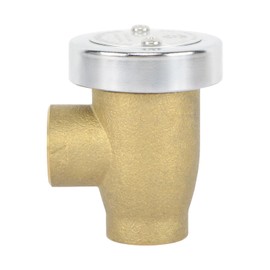 HYDRO MASTER Water Anti-Siphon Vacuum Breaker, 3/4 in., Brass Body & Chrome-Plated Cap, LF Brass.