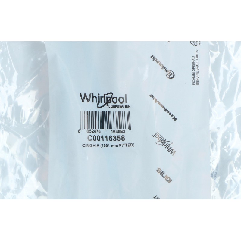 LORTECH V-belt 6PHE 1991 for tumble dryers 144002145 - C00116358