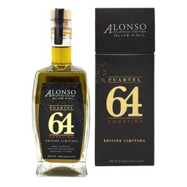 Alonso, Extra Virgin Olive Oil, Chile, 2024 Harvest, Gold NYIOOC 2024, Gift, Exclusive production, Southern Hemisphere, Single Source, Family Farm, 500ml (16.9 FL) (Curatel 64)
