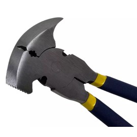 CALHAWK Fence Pliers 10.5" In Multi Purpose Wire Cutter Fence Hammer Heavyduty Tool