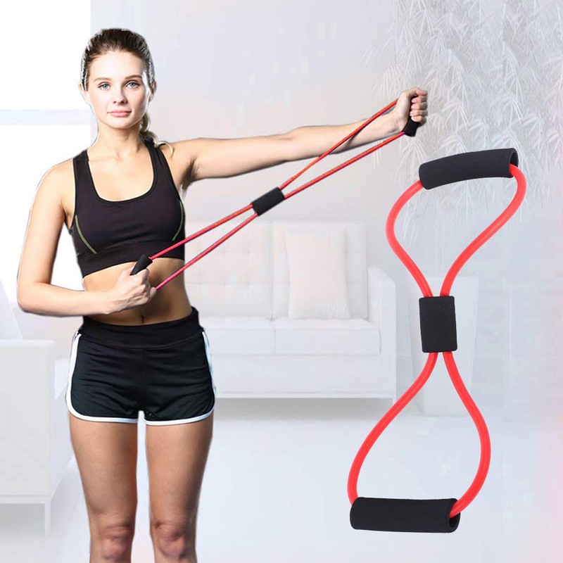 Expander Resistance Band, 8-Shape Expander Resistance Training Bands Training Rope