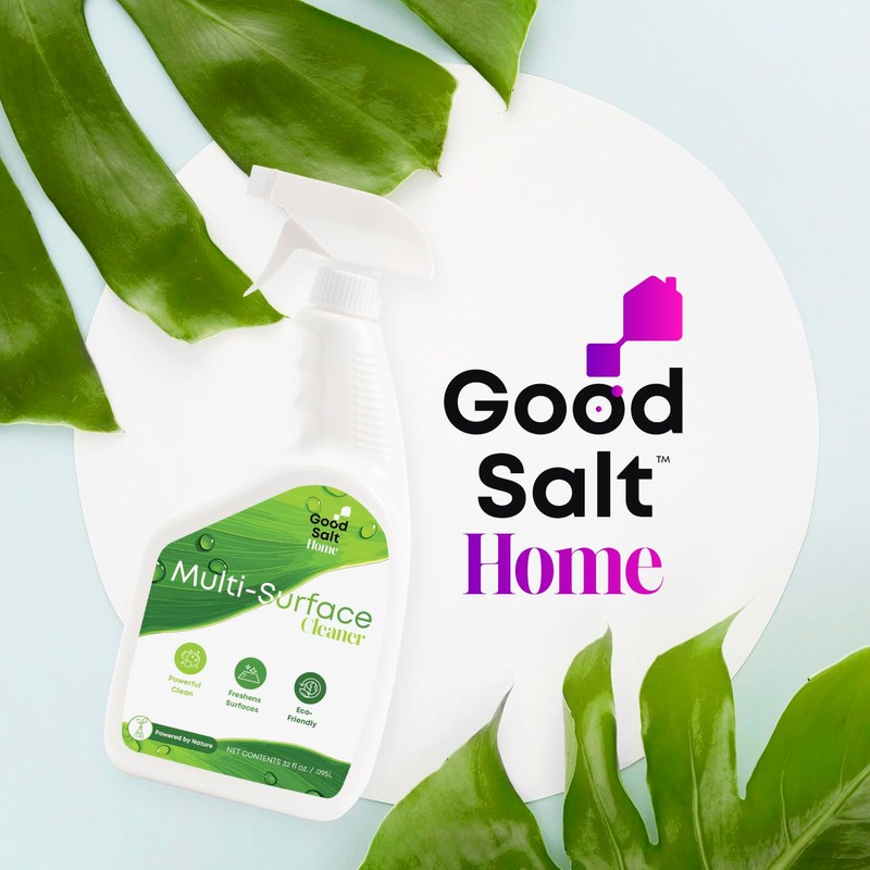 Good Salt Home Multi-Surface Cleaner, Everyday Surface Spray for Home