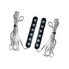 Super Psychedelic LED Bar 6-LED Red Color / 2-Pack Flashing Strobe / 슈퍼싸이키 LED바 6구 레드색상/2개입 파박이 스트로브