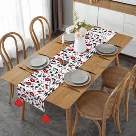 IRSHI 72-inch Long Tablecloths - Design for Stylish Dining Decor - Spill and Stain Resistant - Perfect for Home Decoration