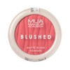 MUA Makeup Academy Blushed, Rouge Punch - Highly Pigmented Matte