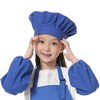 TOPTIE Chef Hat for Kid & Adult, Cotton Elastic Adjustable