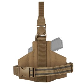 Condor 171321 Tactical Vertical Universal Red Dot Sight Drop Leg Pistol Holster - Coyote Brown