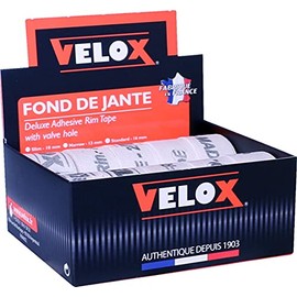 Velox Deluxe Cotton Rim Tape, 22mm (Box of 10), White