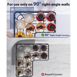 PUPILLEMON 3 Pack Corner Shower Shelves, Rustproof Shower Organizer Caddy