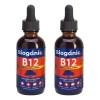 Bioganic Vitamina B12 Metilcobalamina Sublingual de Rápida Absorción, Vegano, Sin