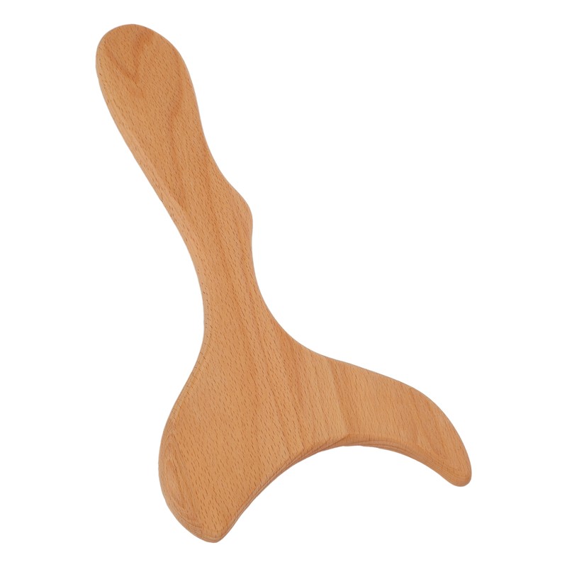 Gua Sha Board Men Women Wooden Ergonomic Muscle Relaxation Scraping