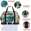 Turtle Foldable Travel Duffel Bag, Expandable Sports Gym Bag with