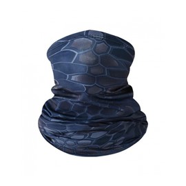 Weardear Herren Neck Gaiter Atmungsaktive Bandana Maske Waschbar Wiederverwendbare Kühlgamaschenmaske Gesichtsbedeckung Schützen vor Staub Wind für Männer Radfahren Laufen Wandern Dunkelblau M
